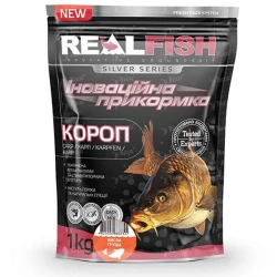Прикормка RealFish Карп Кислая груша 1кг