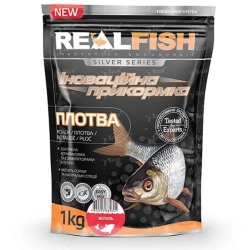Прикормка RealFish Плотва Мотыль 1кг