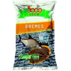 Прикормка Sensas 3000 Club 1kg Bream Brun (лещ) коричн 11282