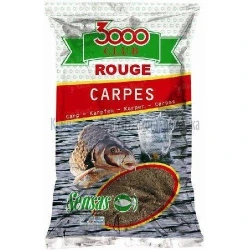 Прикормка Sensas 3000 Club 1kg Carp  rouge (карп красный) 11081