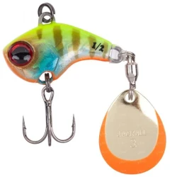 Тейл спиннер Jackall Deracoup 14г Chartreuse Back Bluegill
