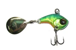 Тейл спиннер Jackall Deracoup 14г Hl lime gold