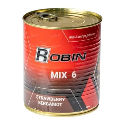 Зерновий мікс Robin 900мл ж/б MIX-6 Полуниця-бергамот