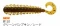 Bait Breath Bugsy 3.5" 8шт 120 GREEN PUMPKIN/SEED - фото 2