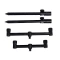 Бузбар Prologic Black Fire Buzz Sticks на 2 удилища 49879 - фото 1