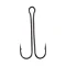 Двойник Crazy Fish Double Hook - фото 1
