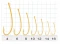 Крючки Gurza Natural Bend K-1803 - фото 2