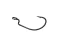 Крючки офсетные Gurza Worm 101 LE KE-3209 - фото 1