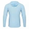 Реглан Favorite Hooded Jersey Basic sun protect light blue - фото 3