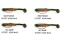 Силикон Crazy Fish Nano Minnow 3.5" - фото 2