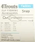 Застежка стримерная 4Trouts Snap M  - фото 3
