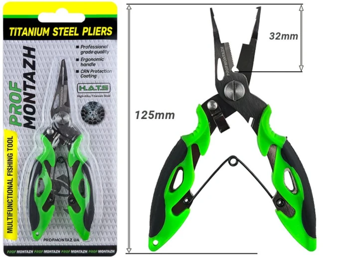 Плоскогубцы ПМ Titanium Steel Pliers 12cm фото