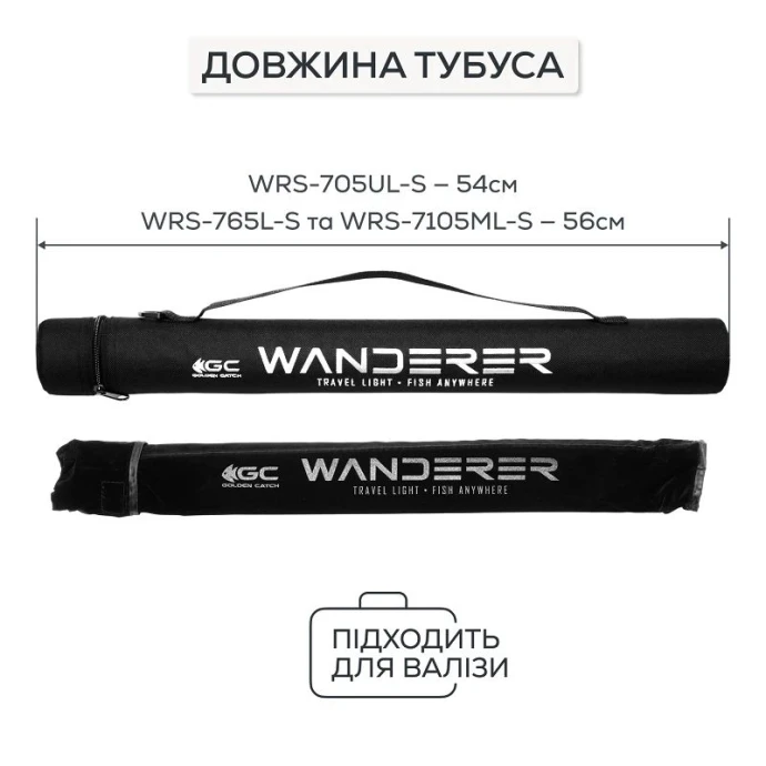 Спиннинг GC Wanderer Travel 26 в тубусе фото