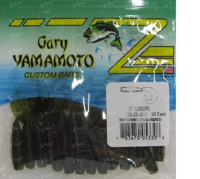 Gary Yamomoto Grub 3" 20шт 30-20-208 фото