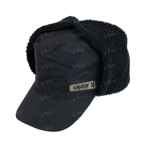 Шапка-ушанка Norfin 302781-XL на мембране с козырьком Inari Black фото