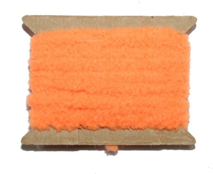 Синель плетена для тіла мушок 4Trouts №6-10 Fluo Orange фото