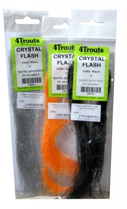 Люрекс скрученый Crystal Flash 4Trouts  фото