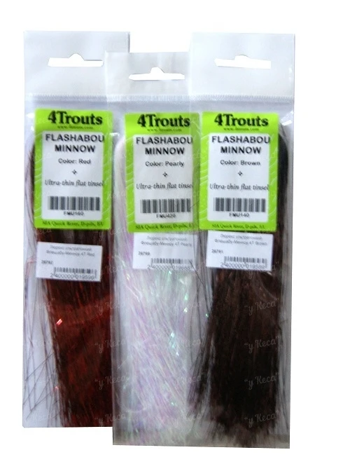Люрекс ультратонкий flashabou minnow 4Trouts фото