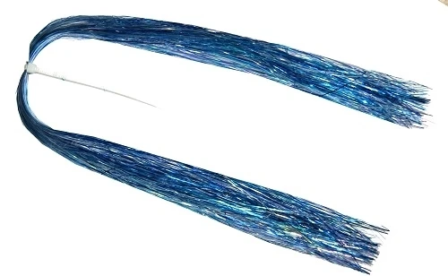 Люрекс ультратонкий flashabou minnow 4T Mix Aspy Blue фото