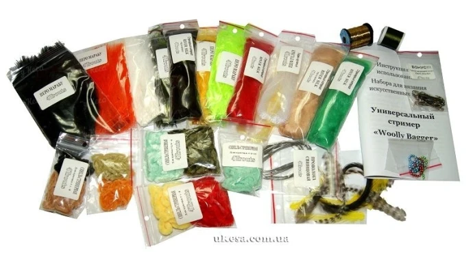 Набор для вязания 4Trouts Универсальные стриммера Woolly Bugger фото