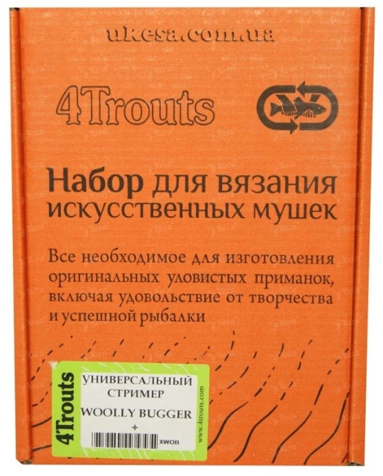 Набор для вязания 4Trouts Универсальные стриммера Woolly Bugger фото