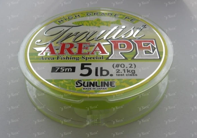 Шнур Sunline Troutist Area 0.2 5lb 75m фото