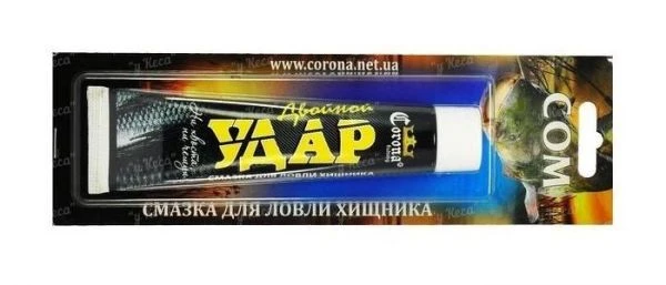 Аттрактант смазка Corona Двойной удар 60мл Сом фото