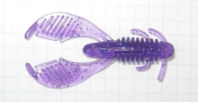 Силикон Reins Ax Craw mini 2" 567 Lilac Silver & Blue Flake 12шт фото