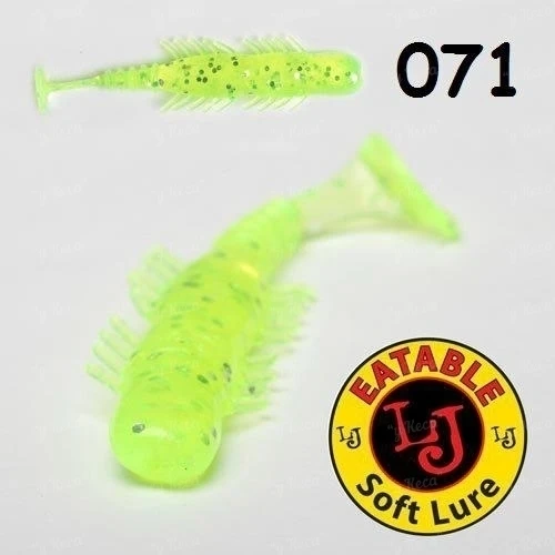 Силикон Lucky John Bugsy Shad 3.9" 5шт 140108-071 фото