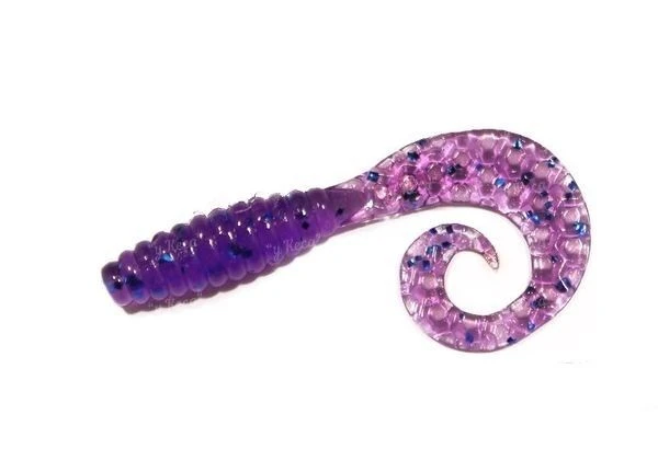 Силикон Bait Breath Curly Grub 2.5" 12шт #Ur211 фото