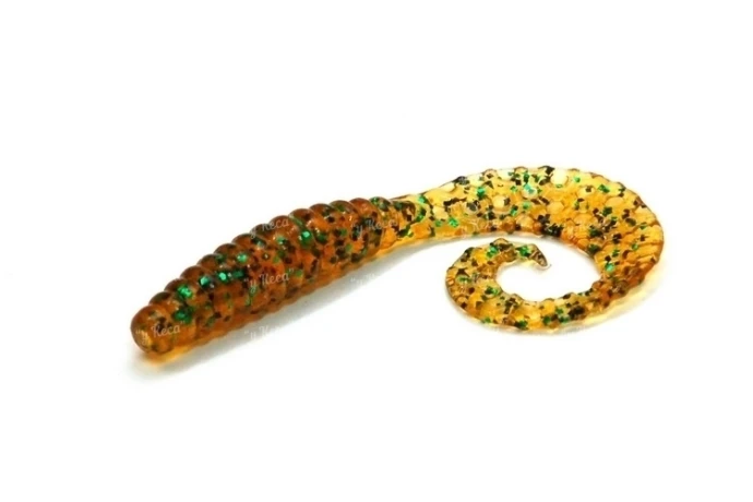 Силікон Bait Breath Curly Grub 4.5" Ur24 (8шт) фото