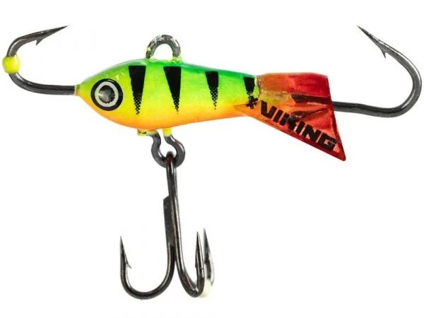 Балансир Viking Fishing Yeti Ice Jig 15mm 1.5g 04-Fire Perch фото