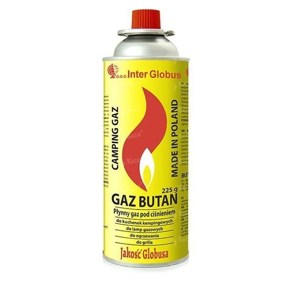 Баллон газовый цанговый Inter globus CH0225 225г фото