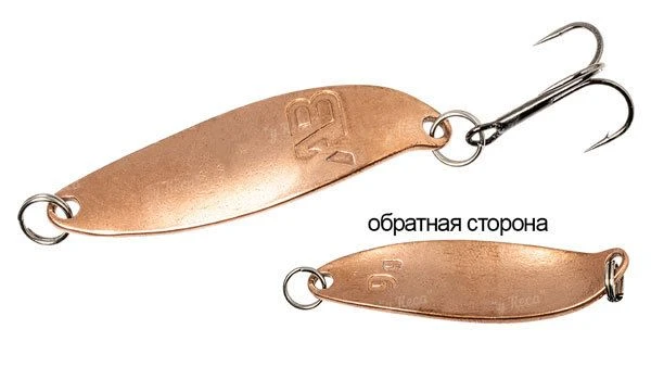 Блесна Acoustic Baits Luga Left 11г Медь фото