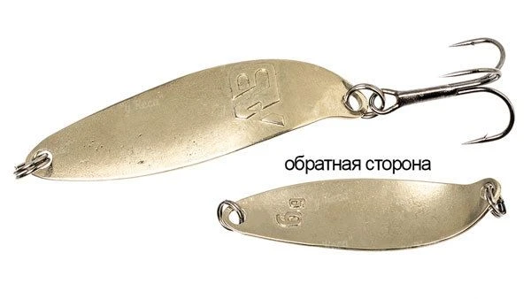 Блесна Acoustic Baits Luga Left 9г Мельхиор фото