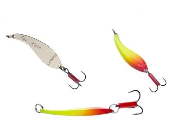 Блесна Fishing ROI Slick 10г 068 (желто\красный) фото