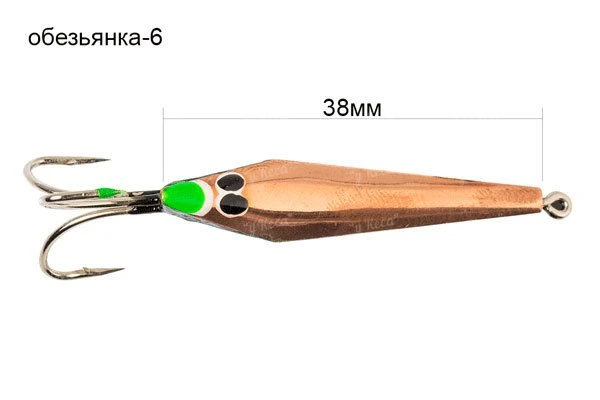 Блесна отвесная Парус Обезьянка фото