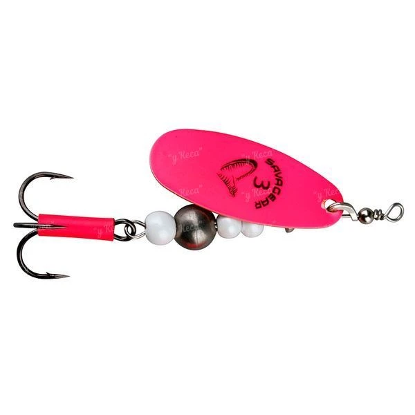 Блешня Savage Gear Caviar Spinner 3 9.5 г 08-Fluo Pink фото