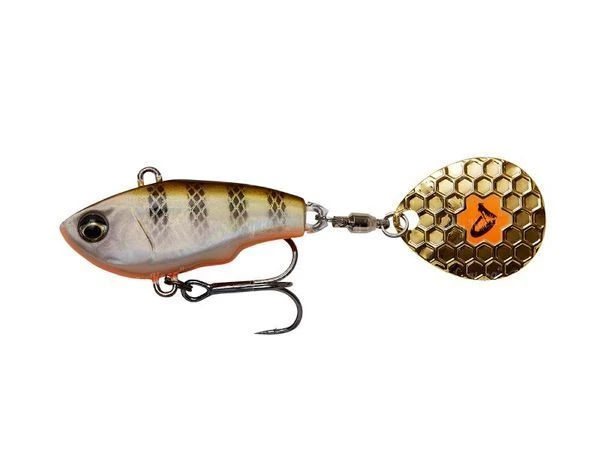 Блесна Savage Gear Fat Tail Spin 5.5см 9г Perch фото