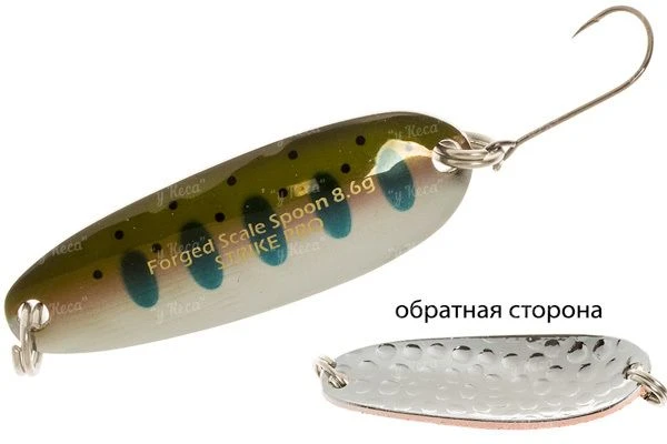 Блесна Strike Pro Forged Scale Spoon 46мм 485-1-CH фото