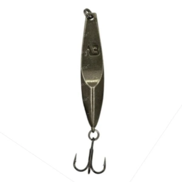 Блесна зимняя Acoustic Baits Cathy 3.5 см 2 г Мельхиор фото