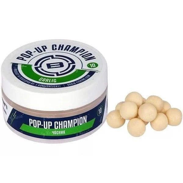 Бойлы Brain Champion Pop-Up Чеснок 12mm фото