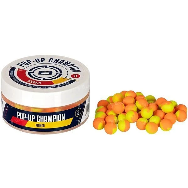 Бойлы Brain Champion Pop-Up Манго 12mm фото