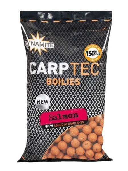 Бойлы Dynamite Baits Carp-Tec 900г 15мм Salmon DY1766 фото
