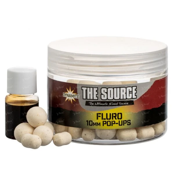 Бойлы Dynamite Baits Pop-Up Fluoro Dumbells 45г 10мм Source DY055 фото