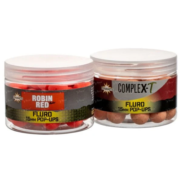 Бойлы Dynamite Baits Pop-Up Fluoro 15мм фото