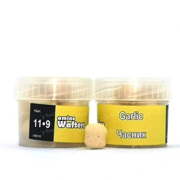 Бойли Grandcarp Amino Wafters 11-9мм 15шт Garlic (Часник) фото