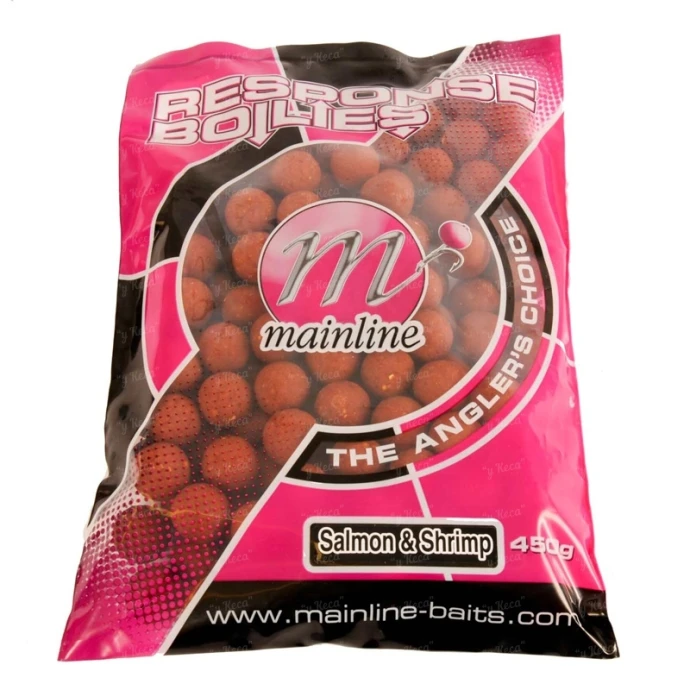 Бойли Manline RR 450г 18мм Salmon+Shrimp (лосось+креветка) фото