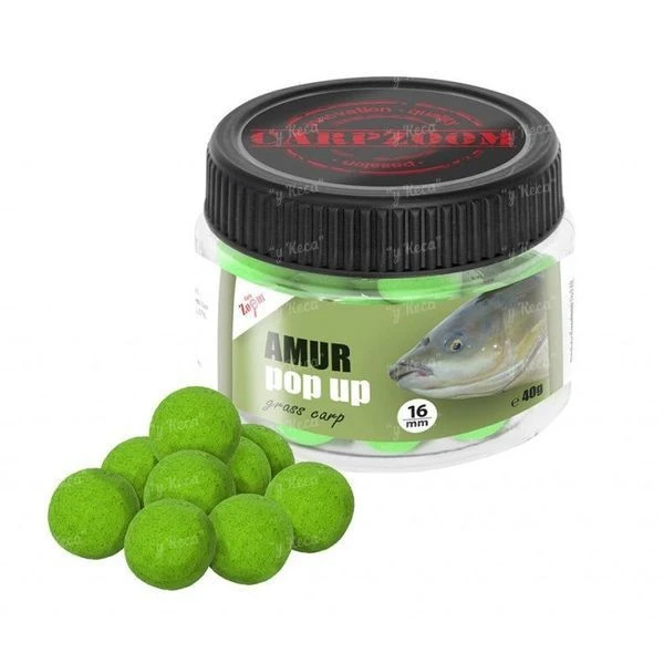 Бойли Pop Up пилящі CZ Amur-Grass Carp 40g 16mm Амур CZ8899 фото