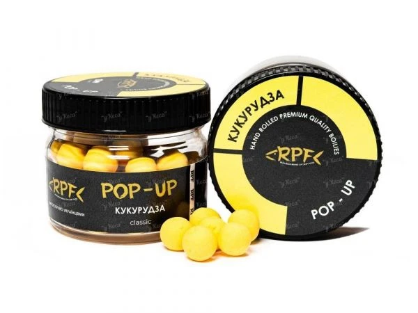 Бойлы Pop-Up RPF Classic 10mm 25g Кукуруза фото